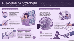 Post sepaeation abuse abuse litigation as a weapon